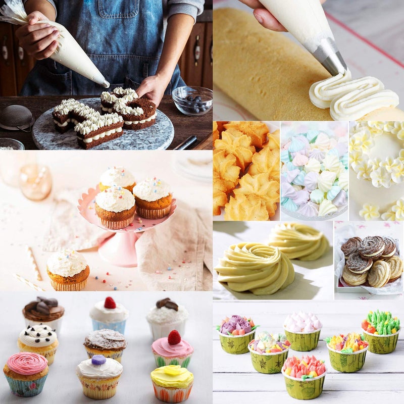 LoveBB 300 Pcs Pastry Piping Bags 13 inch Disposable Icing Cream Bag for Cookie Cake Decorating - Image 2